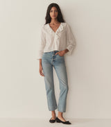 HUGUETTE TOP -- SALT