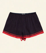 LOREN SHORT -- NAVY COLETTE DOT