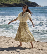MARCIE SKIRT -- CITRON ROSIER FLORAL